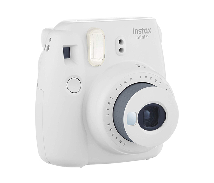 Fujifilm Instax Mini 9 Instant Camera with Leather Bag & 20x Film Sheet - Smoky White - Zoom Image 2