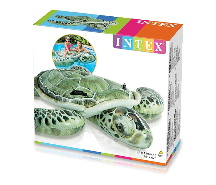 Intex ZX-57555 Realistic Sea Turtle Ride-On - Zoom Image 2