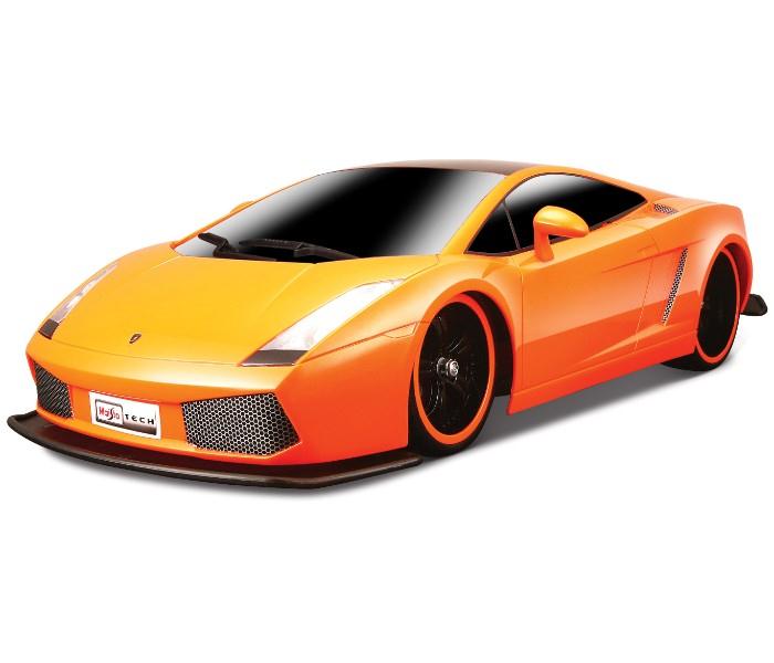 Maisto Tech 81021 RC 1:10 Lamborghini Gallardo (2.4 GHz. Ready to run) with Battery and Charger Orange - Zoom Image