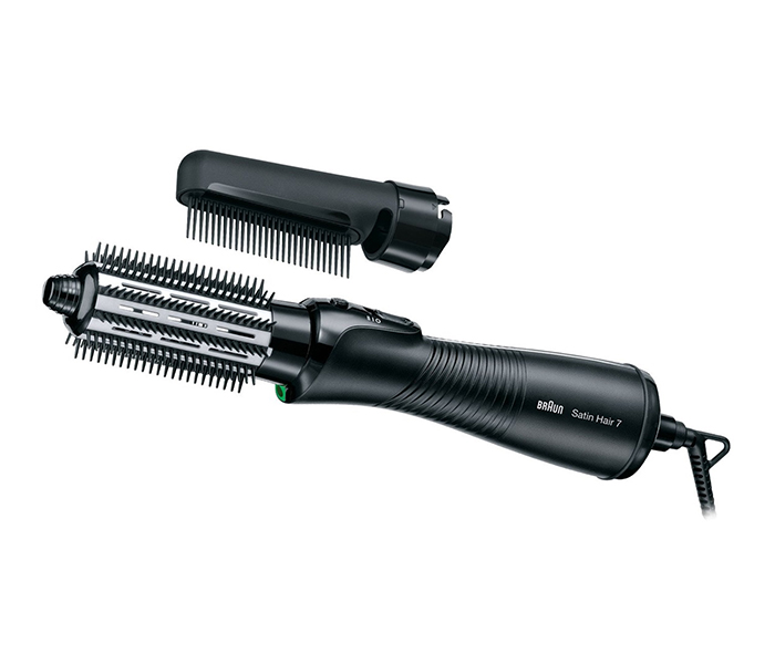 Braun AS-720 700W Satin Hair 7 Hair Styler with Iontec, Black - Zoom Image 1