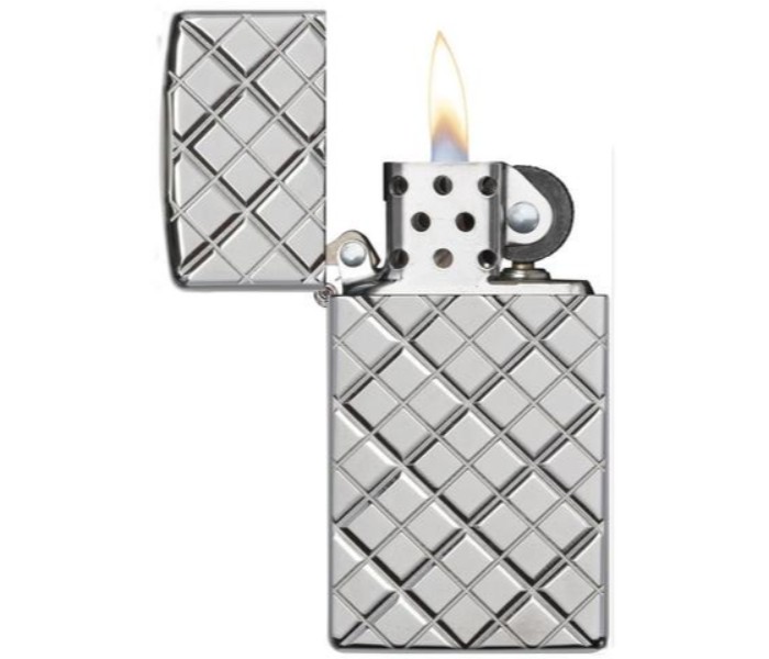 Zippo 29186 1606 Argyle Lighter Silver - Zoom Image 2