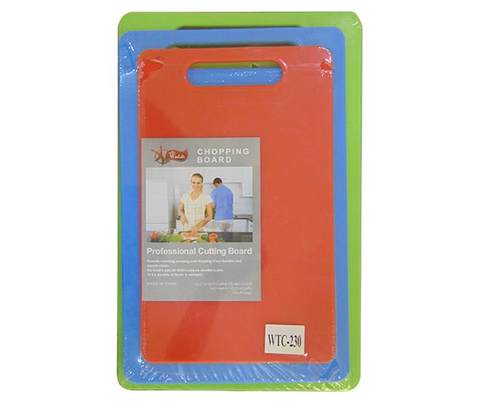 WTC 230 3 Piece Professional Cutting Board Set Multicolor - Zoom Image 2