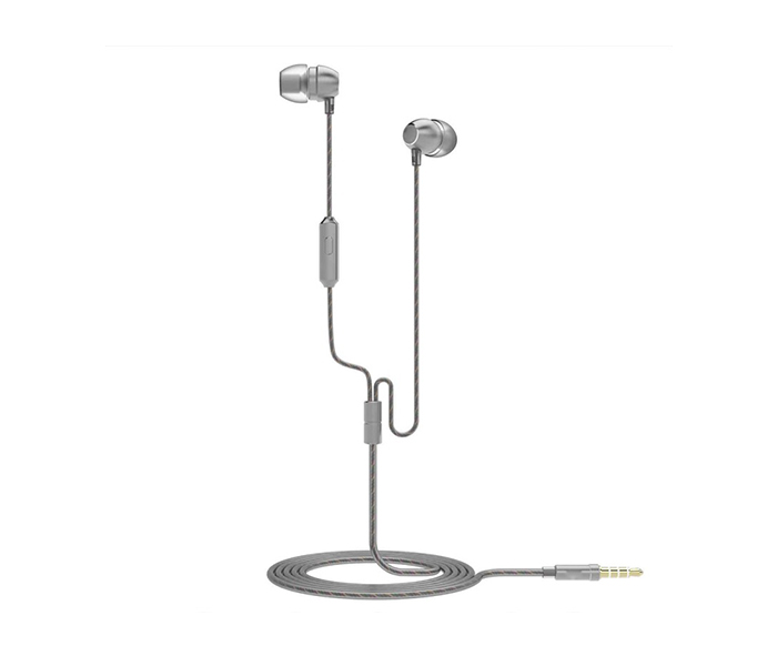 iends IE-HS444 In-Ear Metal Noise Reducing Earphone - Silver - Zoom Image 4