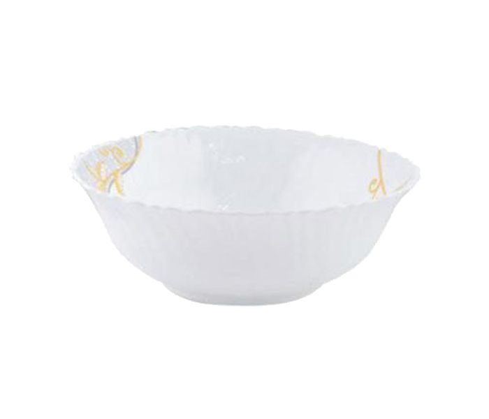 Royalford RF6098 8-inch  Opal WareDream Rose Soup Bowl - White - Zoom Image