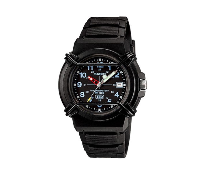 Casio HDA-600B-1BVDF (CN) Mens Analog Watch Black - Zoom Image 2