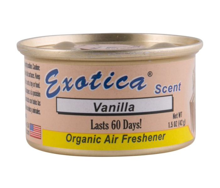 Exotica Organic Car Air Freshener - Vanilla - Zoom Image