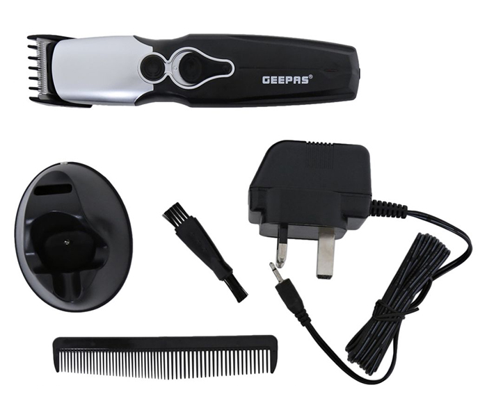 Geepas GTR1383N Rechargeable Trimmer for Men - Black - Zoom Image 1