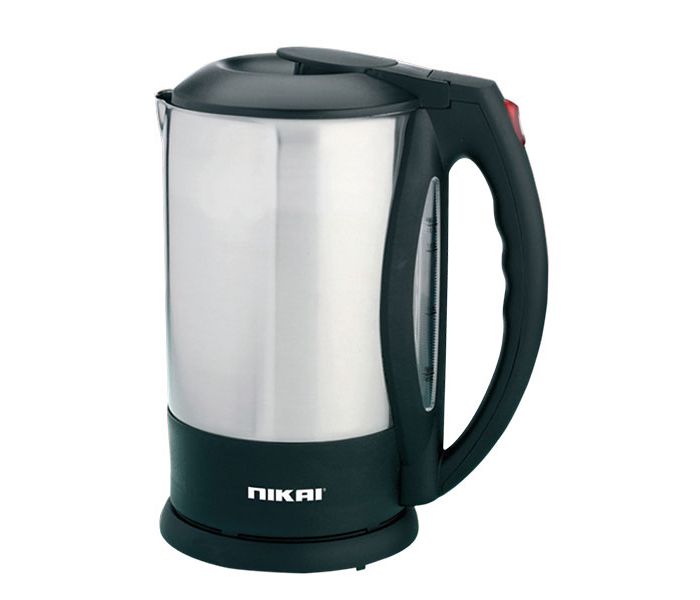 Nikai NK562N 1.7 Litre Stainless Steel  Kettle Silver and Black - Zoom Image