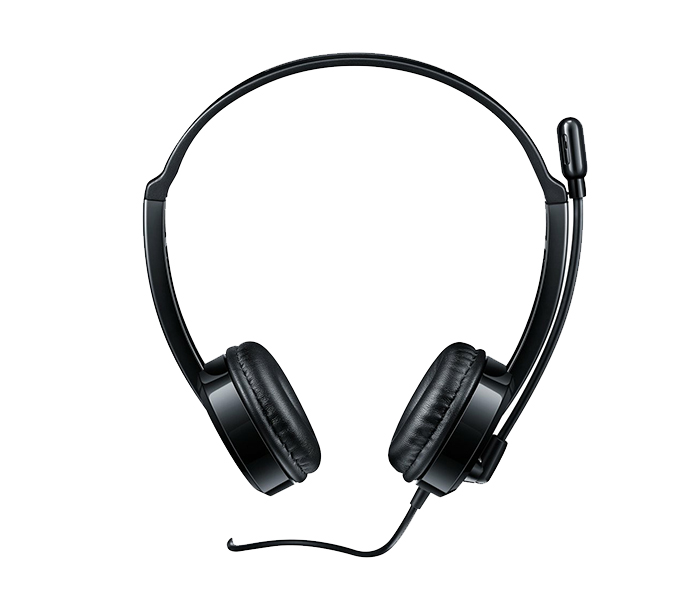 Rapoo H100 Plus Wired Stereo Headset - Black 18007 - Zoom Image 5