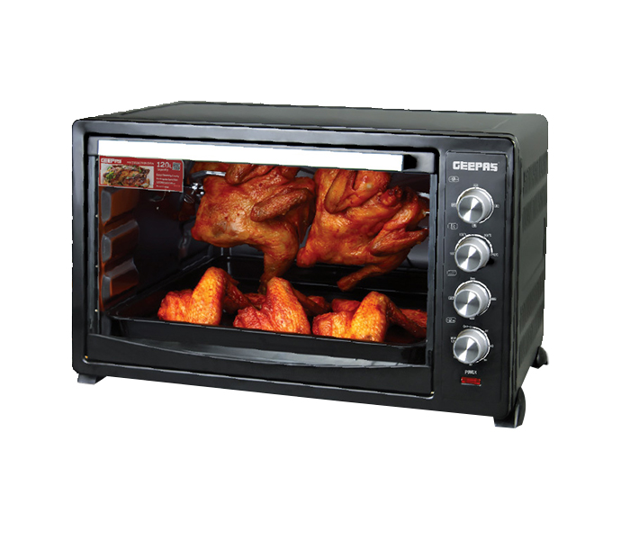 Geepas GO4461 120L Multi Function Oven with Rotisserie - Black - Zoom Image 1