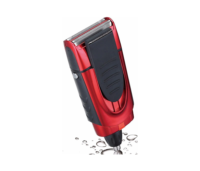 Flexy FMS285S 2-in-1 Rechargeable Shaver - Red - Zoom Image 1