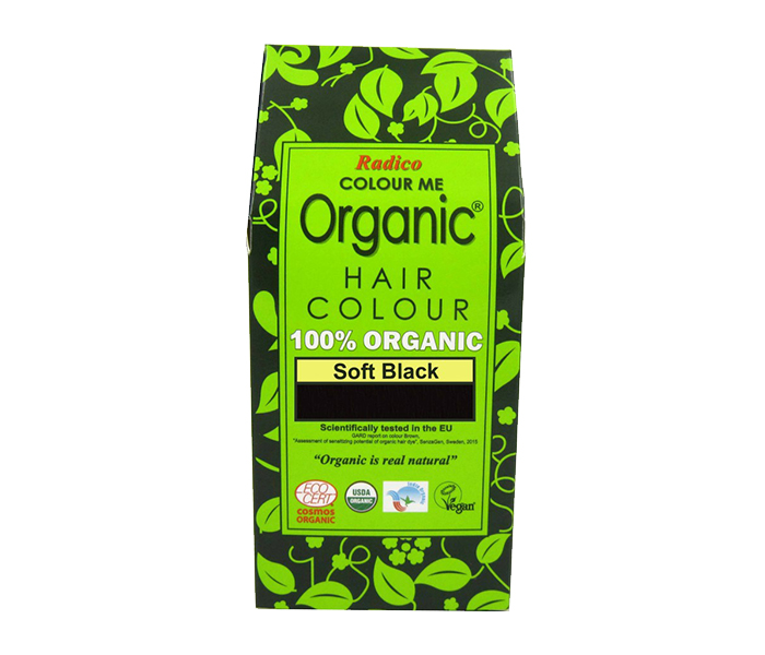 RADICO Colour Me Organic Hair Colour - Soft Black - Zoom Image 2