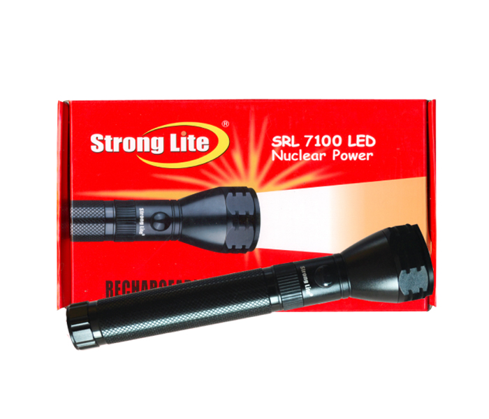 Strong Lite SRL7100LED Rechargeable LED Flash Light 2SC M - Black - Zoom Image