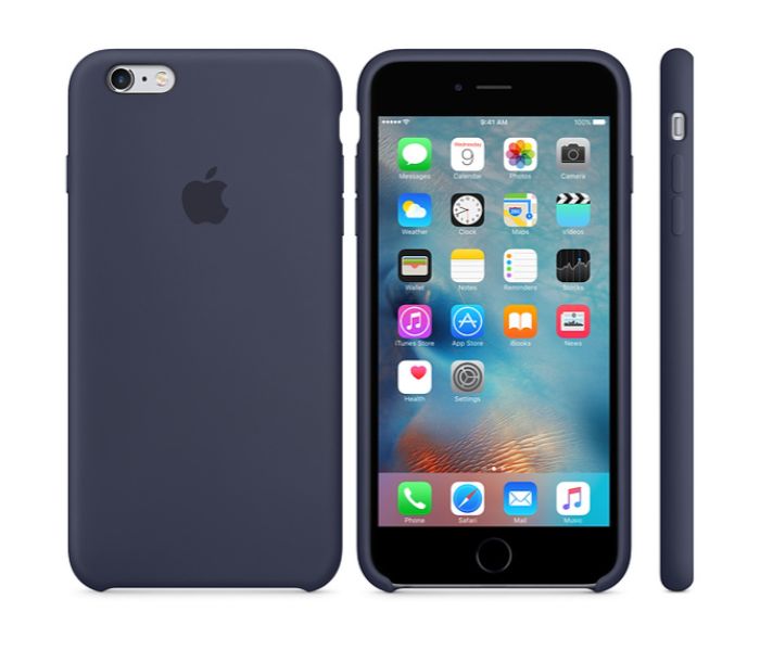 Silicone Case For iPhone 6 And 6S Plus MQAP66SB Blue - Zoom Image 2