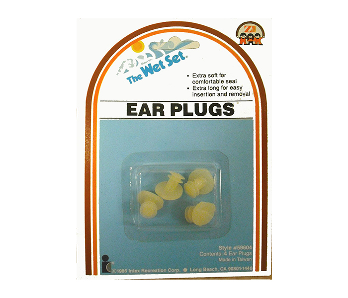 Intex ZX-59604 Recreation Wet Set Underwater Ear Plugs - Set of 4, Yellow - Zoom Image