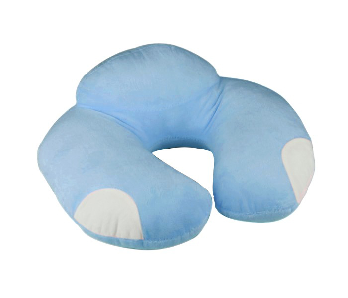 Taqdeer 131-8 Cotton Travel Pillow Light Blue - Zoom Image