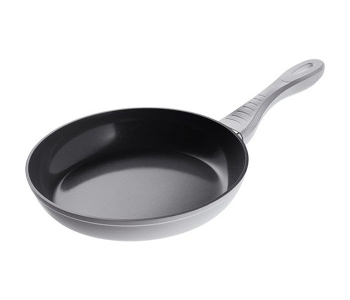 Lamart LT1077 26CM Non-Stick Ceramic Frypan - Black & Silver - Zoom Image