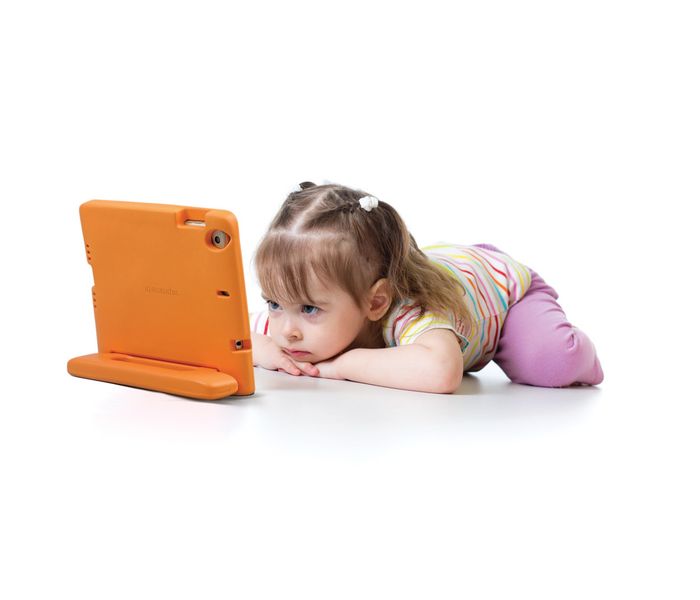 Promate Bamby-Mini 3 Shockproof Kiddie Case with Convertible Stand For Ipad Mini 3 - Orange - Zoom Image 3