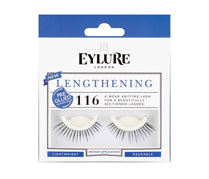 Eylure N14049221A Pre-Glued Ready To Wear False Eyelashes - 116 Black - Zoom Image