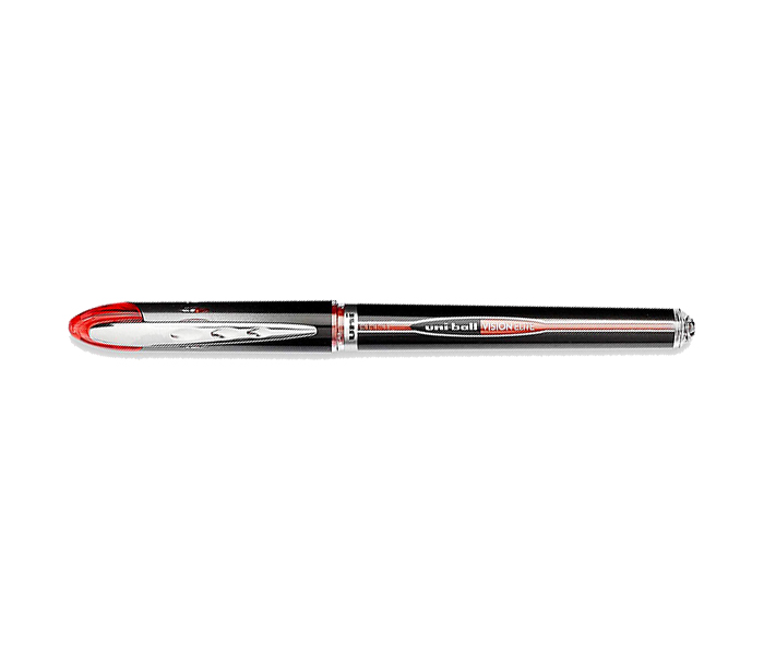 Uni Ball UB-205 Vision Elite Micro Point Rollerball Pens - Red, Pack of 12 - Zoom Image 2