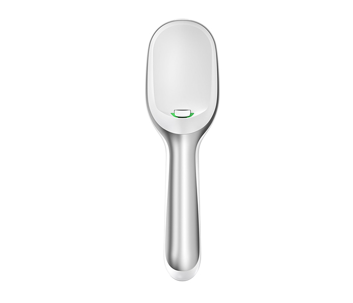 Braun BR-750 Satin Hair 7 Iontech Natural Bristle Hair Brush, White - Zoom Image 1