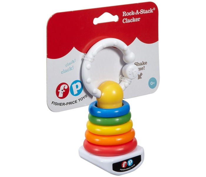 Fisher Price DFR09 Rock A Stack Clacker Assorted - Zoom Image 3