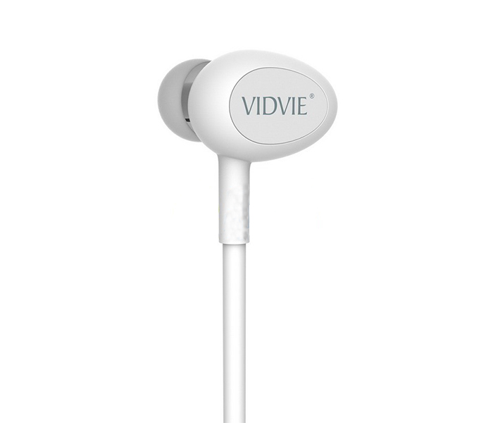 Vidvie HS-603 Stereo Headset with Mic - 125cm, White - Zoom Image 2