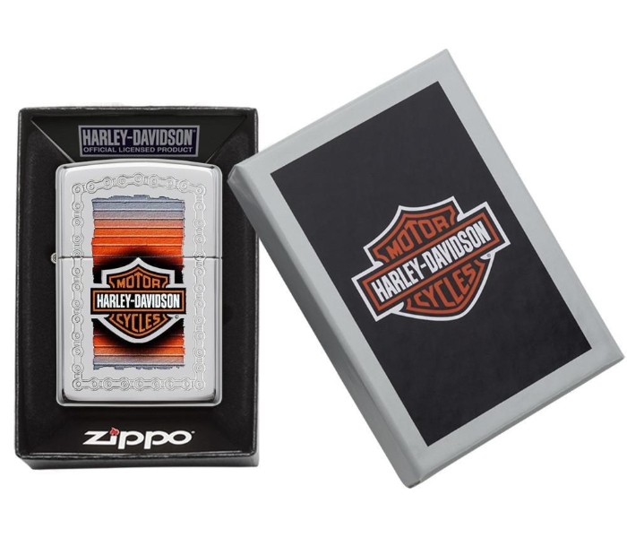 Zippo 29559 Harley Davidson Chain Lighter Multicolor - Zoom Image 3