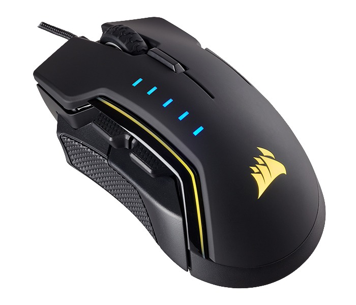 Corsair CH-9302011-NA Glaive RGB Gaming Mouse - Black - Zoom Image 6