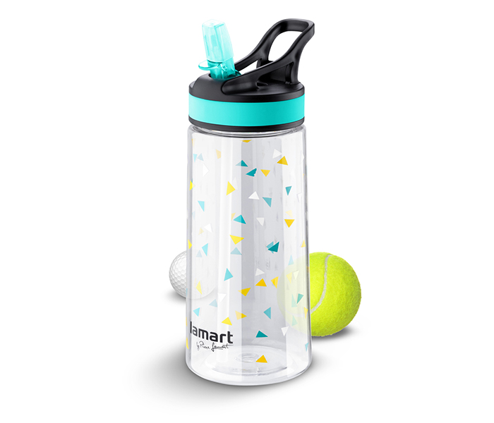 Lamart LT4034 500ML Sports Bottle with Straw - Green - Zoom Image 1