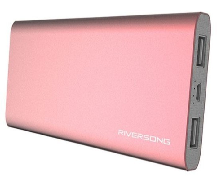 Riversong Power Bank 8000mAh For Smart Phones - LION-X10 Pink - Zoom Image 4