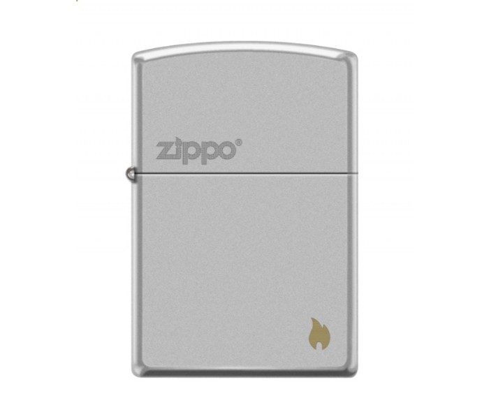 Zippo 205 AE400310 Chrome Lighter Silver - Zoom Image