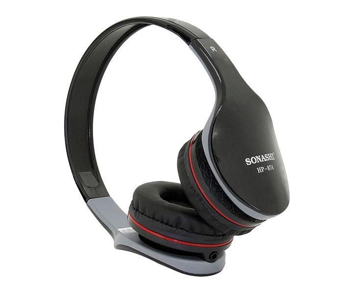 Sonashi HP-874 Wired Headphone - Black - Zoom Image 3