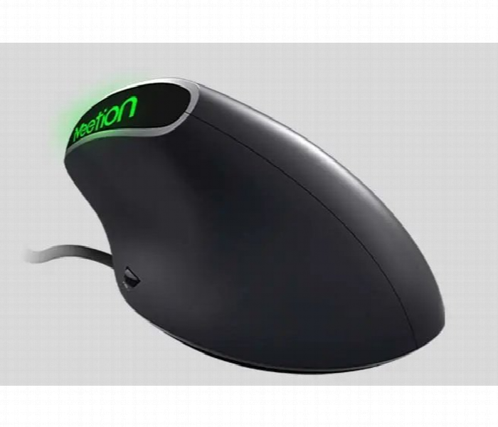 Meetion M390 Ergonomic Vertical Mouse 3200Dpi Usb Black - Zoom Image 4