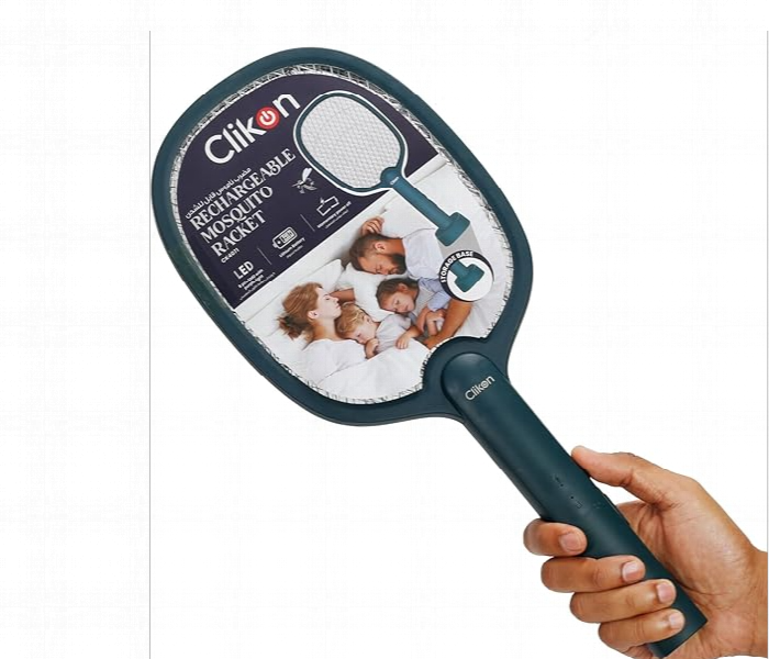 Clikon Ck4071 Rechargeable Mosquito Racket With Storage Base - Zoom Image 6