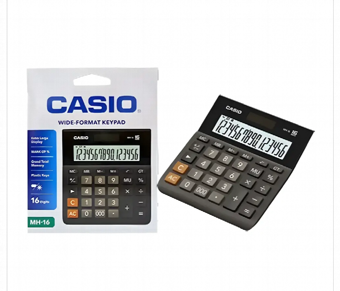 Casio Mh 12 Desktop Calculator 12 Digit Dual Power - Zoom Image 2