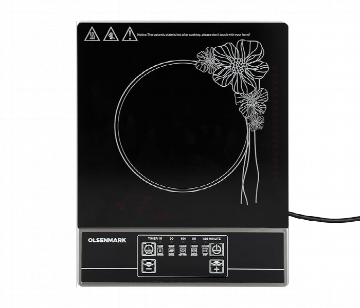 Olsenmark Omic2091 2000W Infrared Cooker - Black - Zoom Image 2