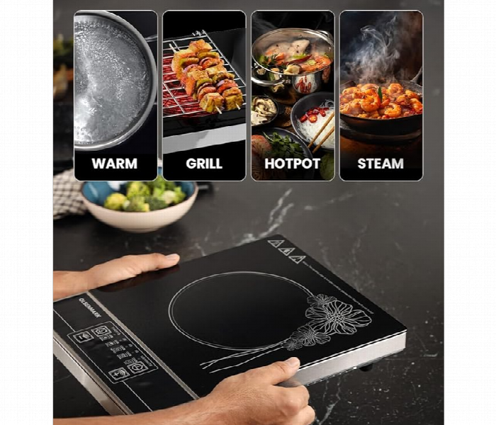 Olsenmark Omic2091 2000W Infrared Cooker - Black - Zoom Image 3