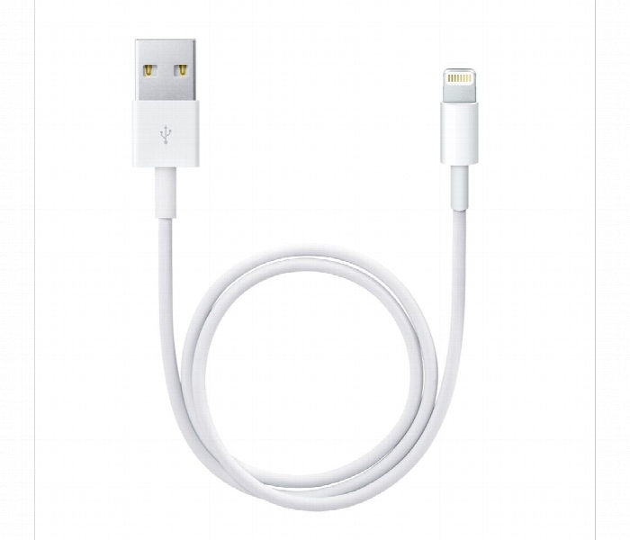 Apple Md819Zm A Lightning To Usb Cable 2M  White - Zoom Image 1