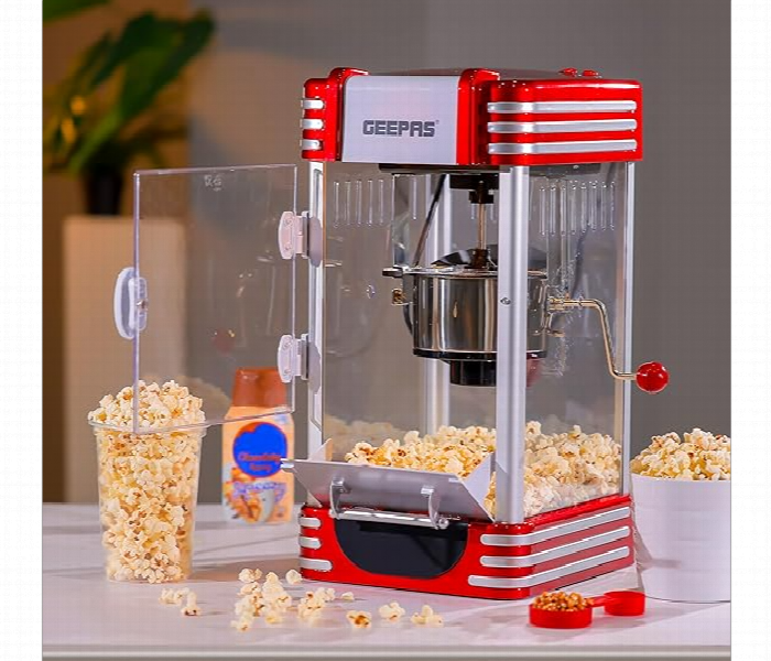 Geepas Popcorn Maker Gpm839 Oil Less Steel Bowl 310W - Zoom Image 1