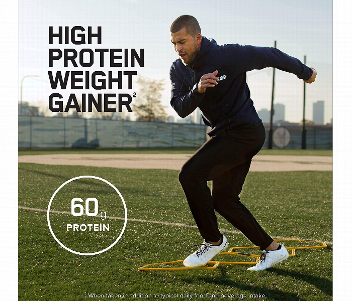Optimum Nutrition 5.08 Lbs Gold Standard Pro Gainer Double Chocolate - Zoom Image 4