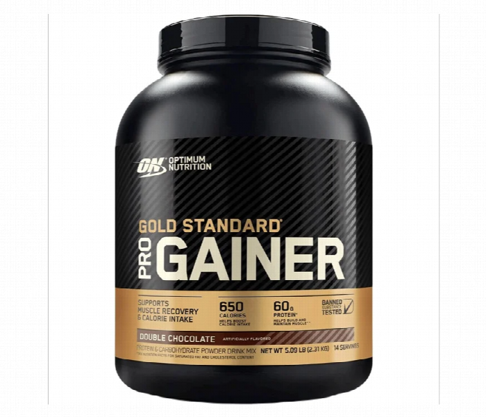 Optimum Nutrition 5.08 Lbs Gold Standard Pro Gainer Double Chocolate - Zoom Image 1