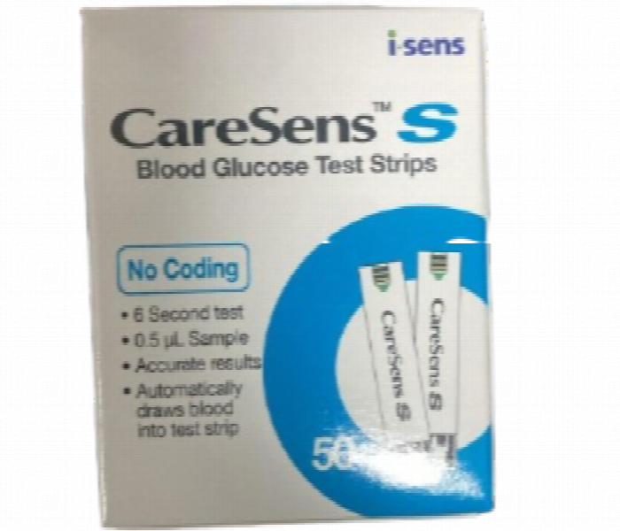 I Sens Caresens S Blood Glucose Test Strips - Zoom Image 5