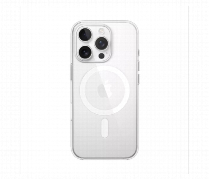 Iphone 16 Pro Magsafe Clear Transparent Silicone Case - Zoom Image 1