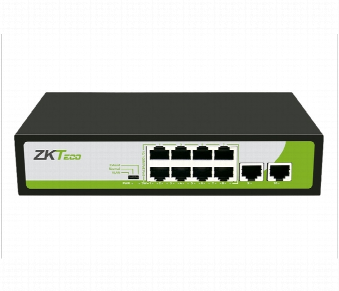Zkteco Pe042 55 C Bs 4 Port Poe Switch With 2 Uplink Ports And 250M Poe Range - Zoom Image