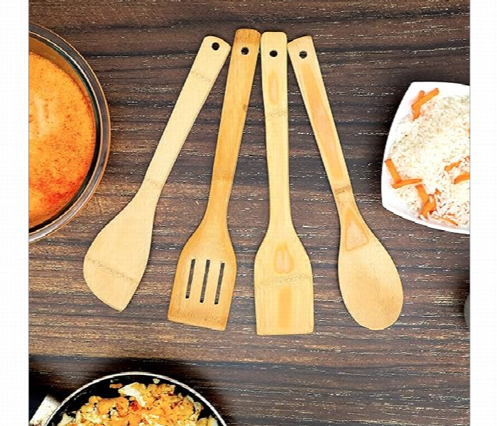 Royalford Rf10239 Bamboo Kitchen Tool Set - Zoom Image 3