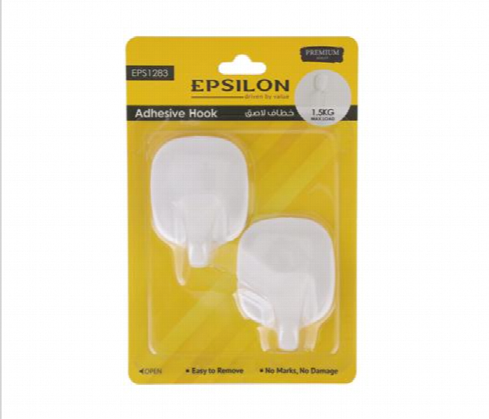 Epsilon Adhesive Hook Eps1283 Elephant Nose Shape - Zoom Image 1
