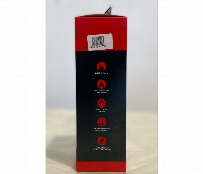 Power Socket Extension  Cord 4.1A 4Usb 2Type C 2 Socket Z65 - Zoom Image 4