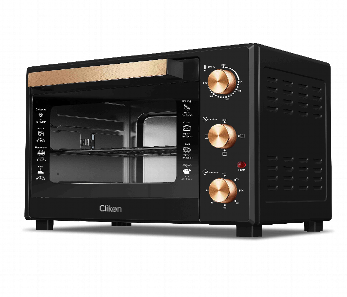 Clikon Ck4364 Electric Oven With Rotisserie Function 38L