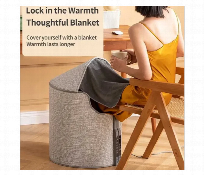 Round Panel Heater Foot Warmer App Control - Zoom Image 3